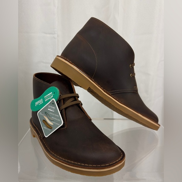 Clarks Other - Clarks Men's Bushacre 3 Extreme Comfort Chukka Leather Boot Beeswax Color 9 1/2M